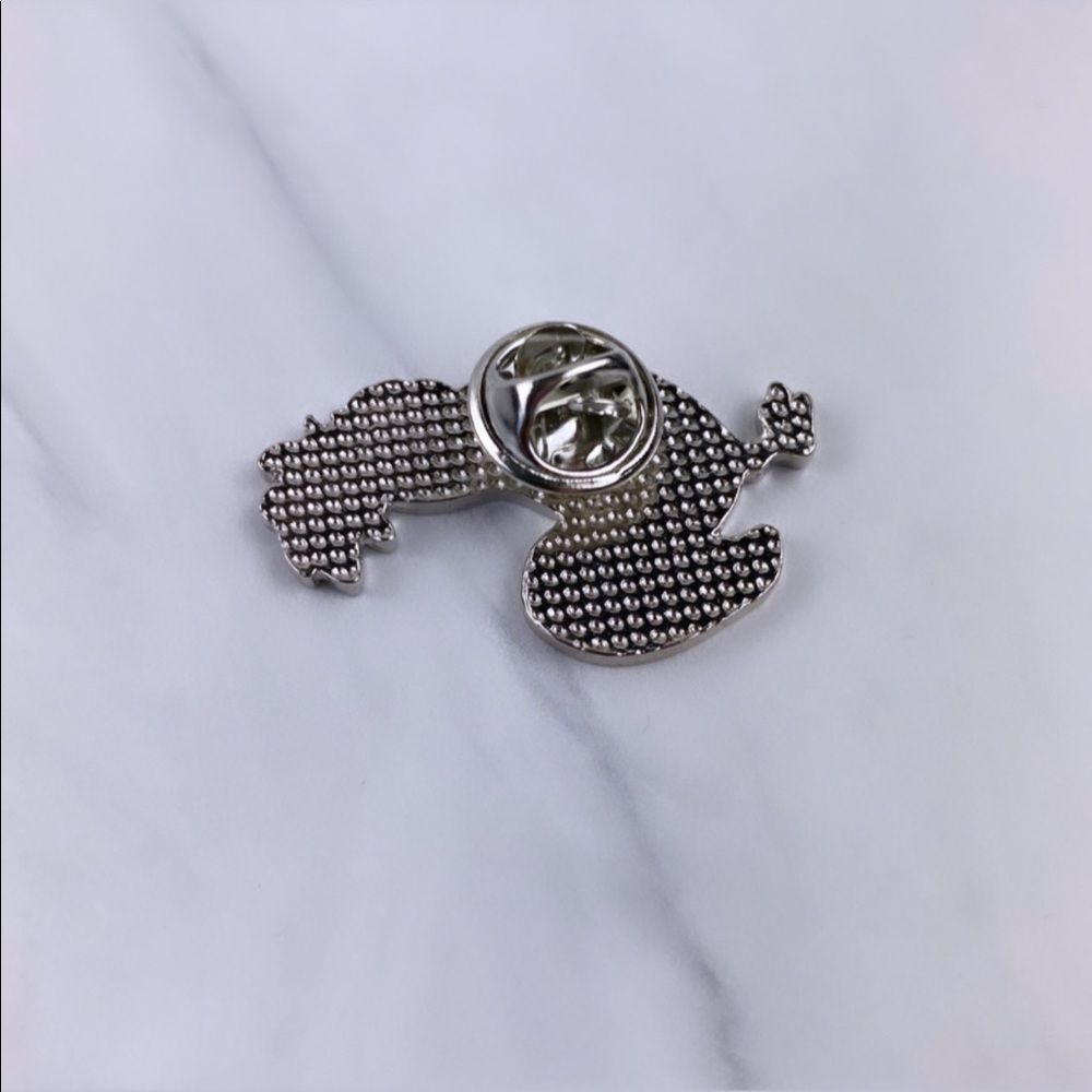 Black Rooster Enamel Pin/ Brooch - Picture 4 of 5